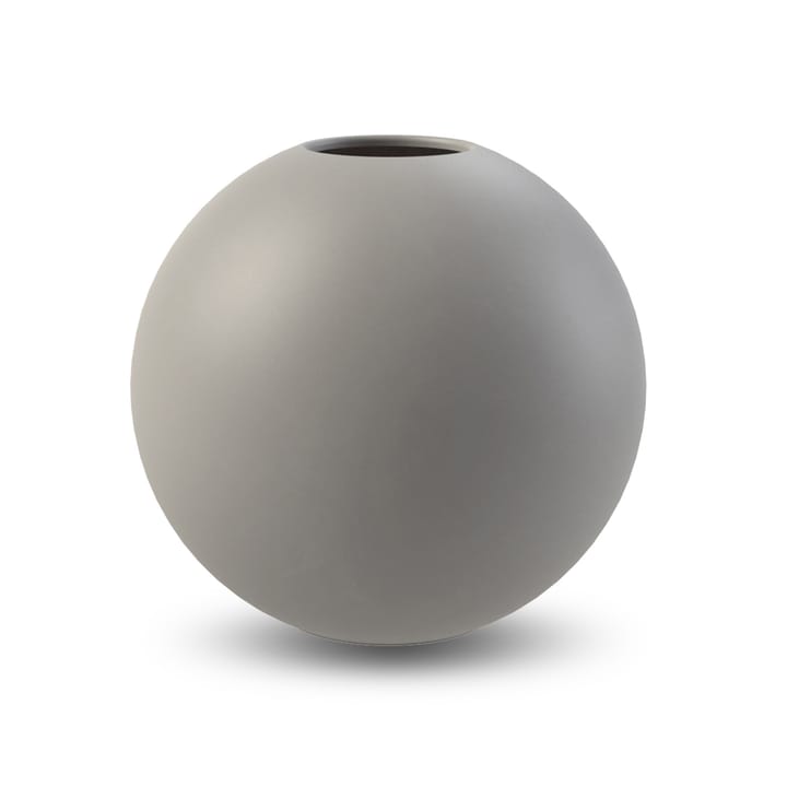 Ball vaas grey - 20 cm. - Cooee Design
