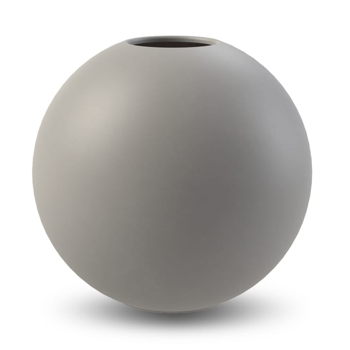 Ball vaas grey - 30 cm. - Cooee Design