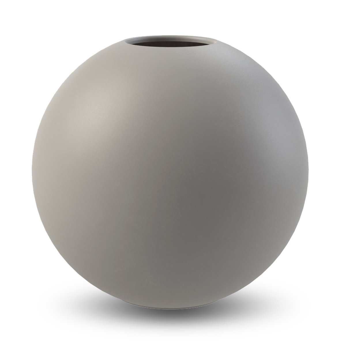 Cooee Design Ball vaas grey 30 cm.