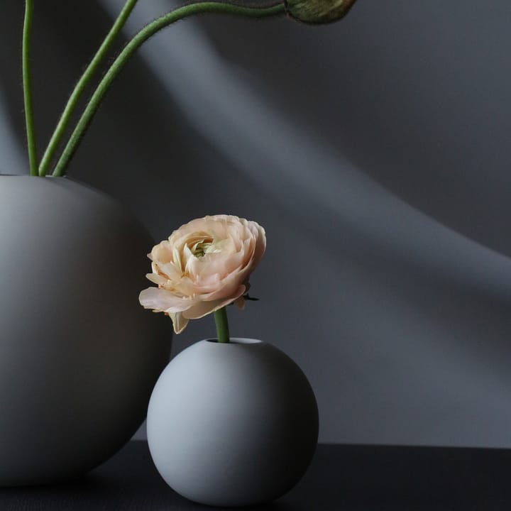 Ball vaas grey, 8 cm. Cooee Design