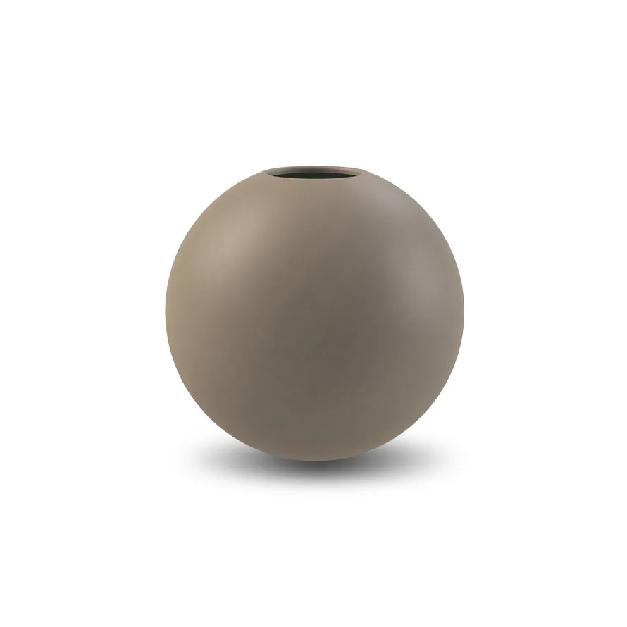 Ball vaas mud, 8 cm Cooee Design
