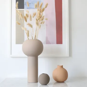 Ball vaas mud - 8 cm - Cooee Design