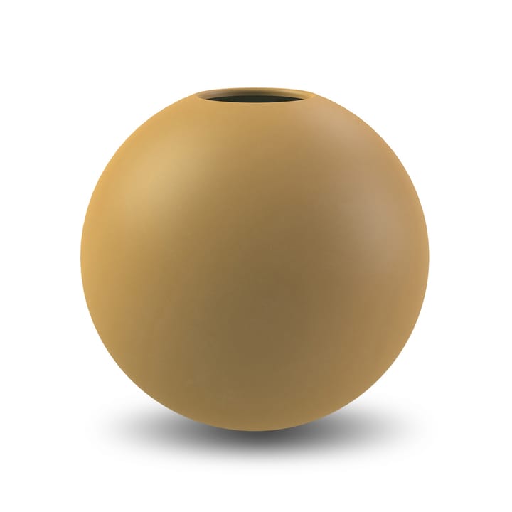 Ball vaas ochre - 20 cm - Cooee Design