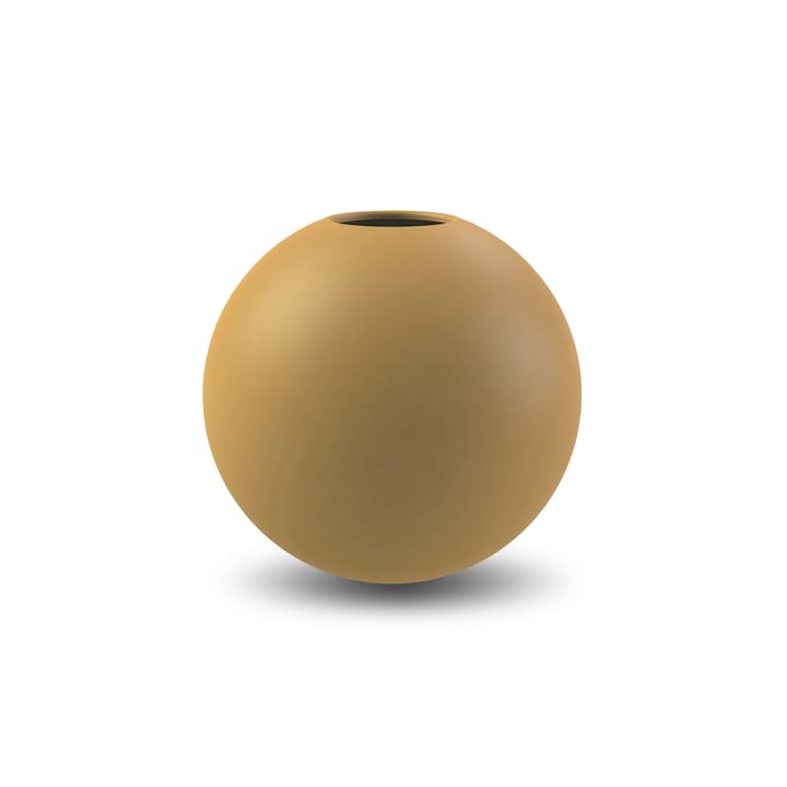 Ball vaas ochre - 8 cm - Cooee Design