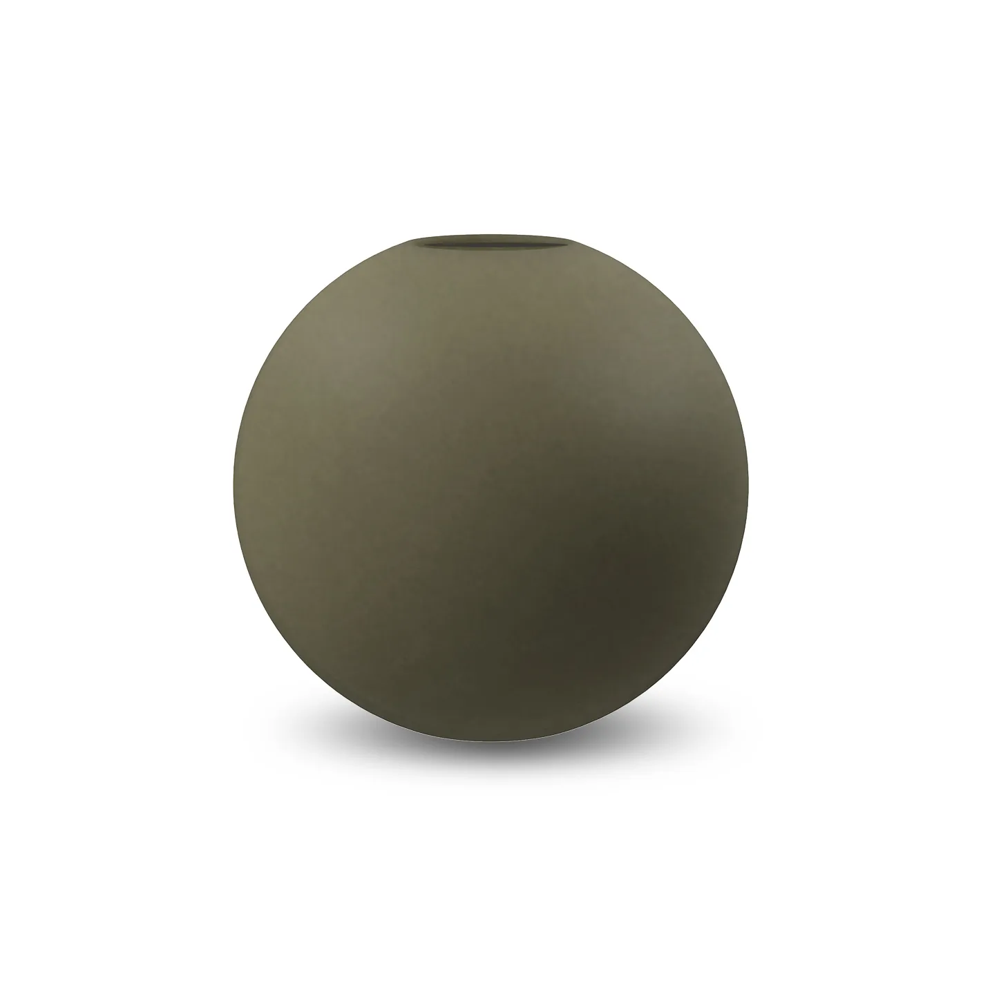 Ball vaas olive, 10 cm Cooee Design