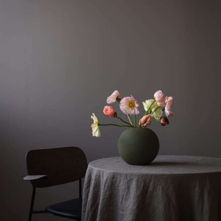 Ball vaas olive, 20 cm Cooee Design
