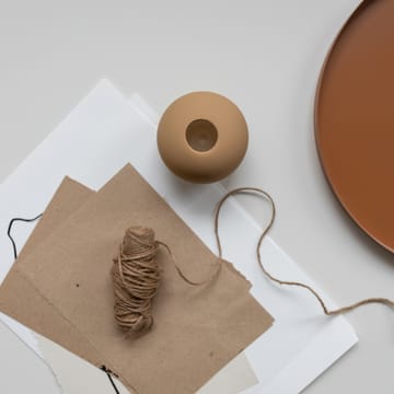 Ball vaas peanut - 10 cm - Cooee Design