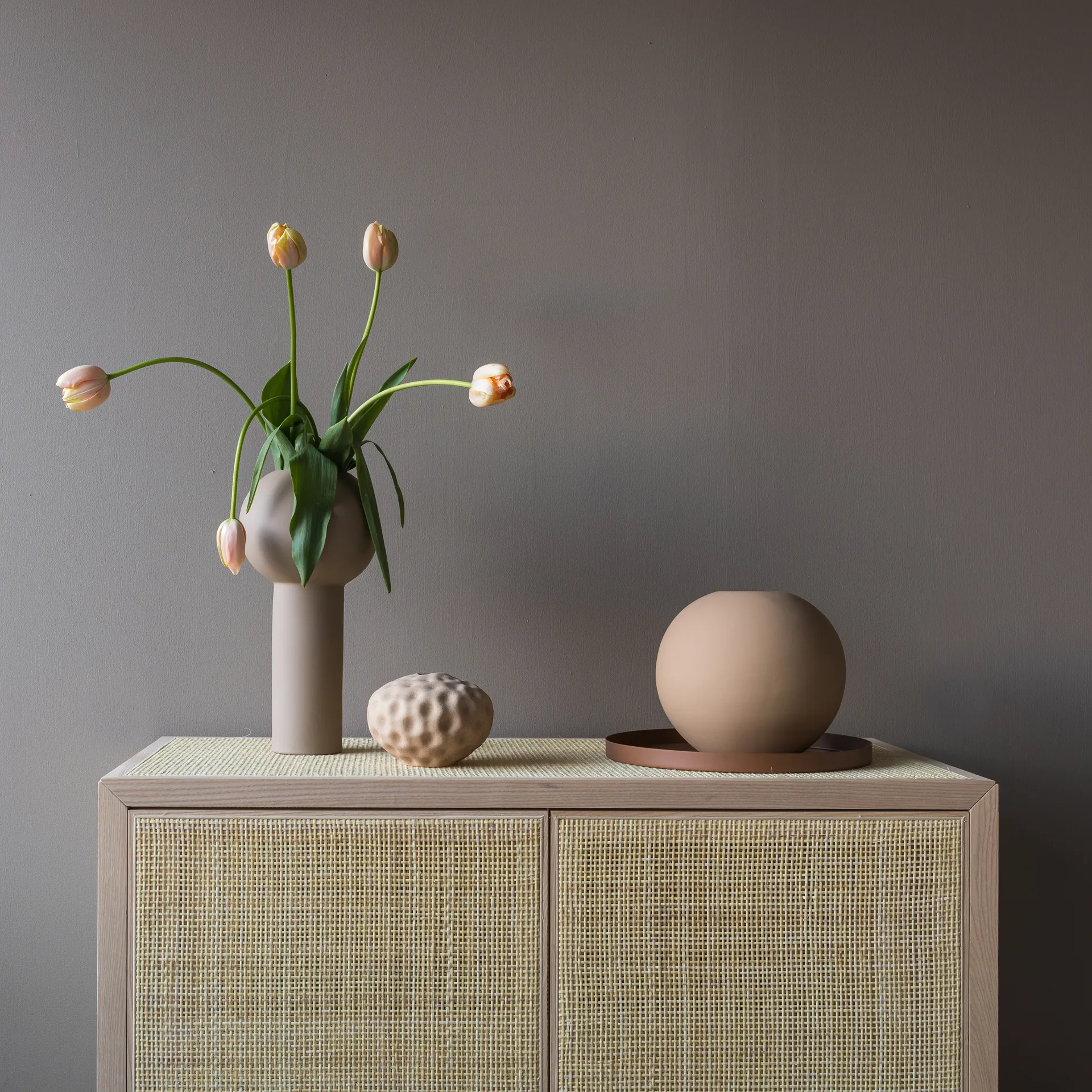 Ball vaas peanut, 20 cm Cooee Design