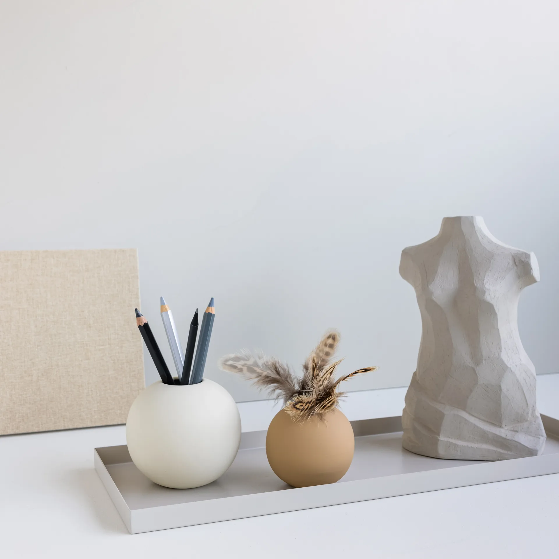 Ball vaas peanut, 8 cm Cooee Design