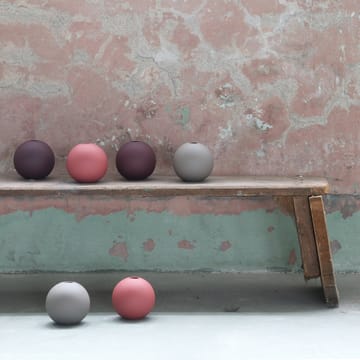 Ball vaas plum - 8 cm - Cooee Design