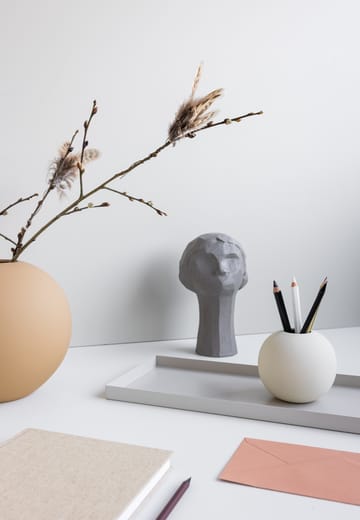 Ball vaas sand - 10 cm. - Cooee Design