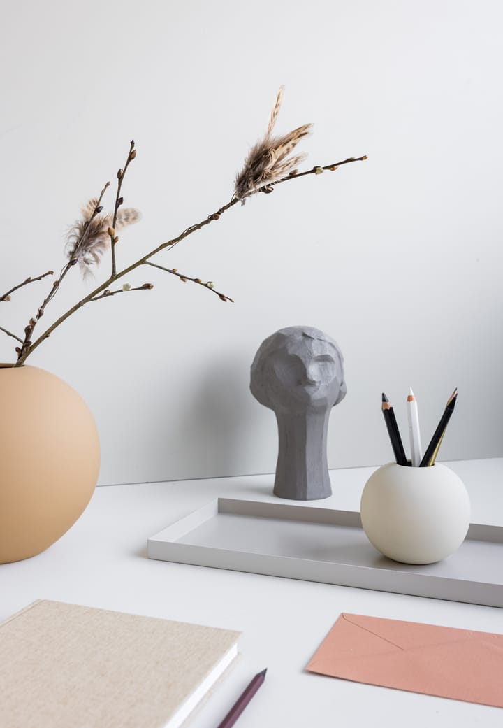 Ball vaas sand, 10 cm. Cooee Design