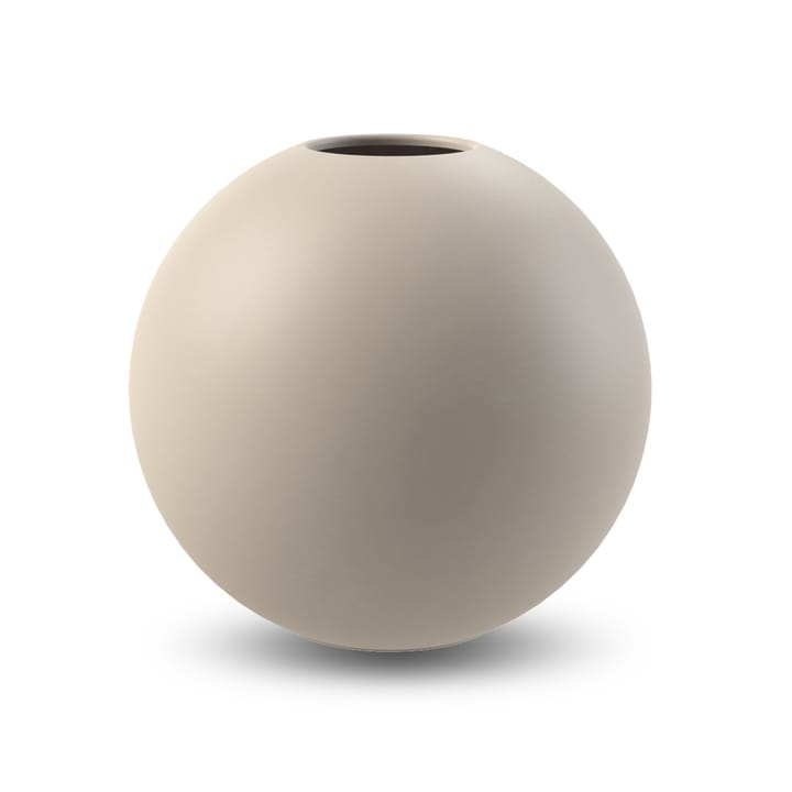 Ball vaas sand - 20 cm. - Cooee Design
