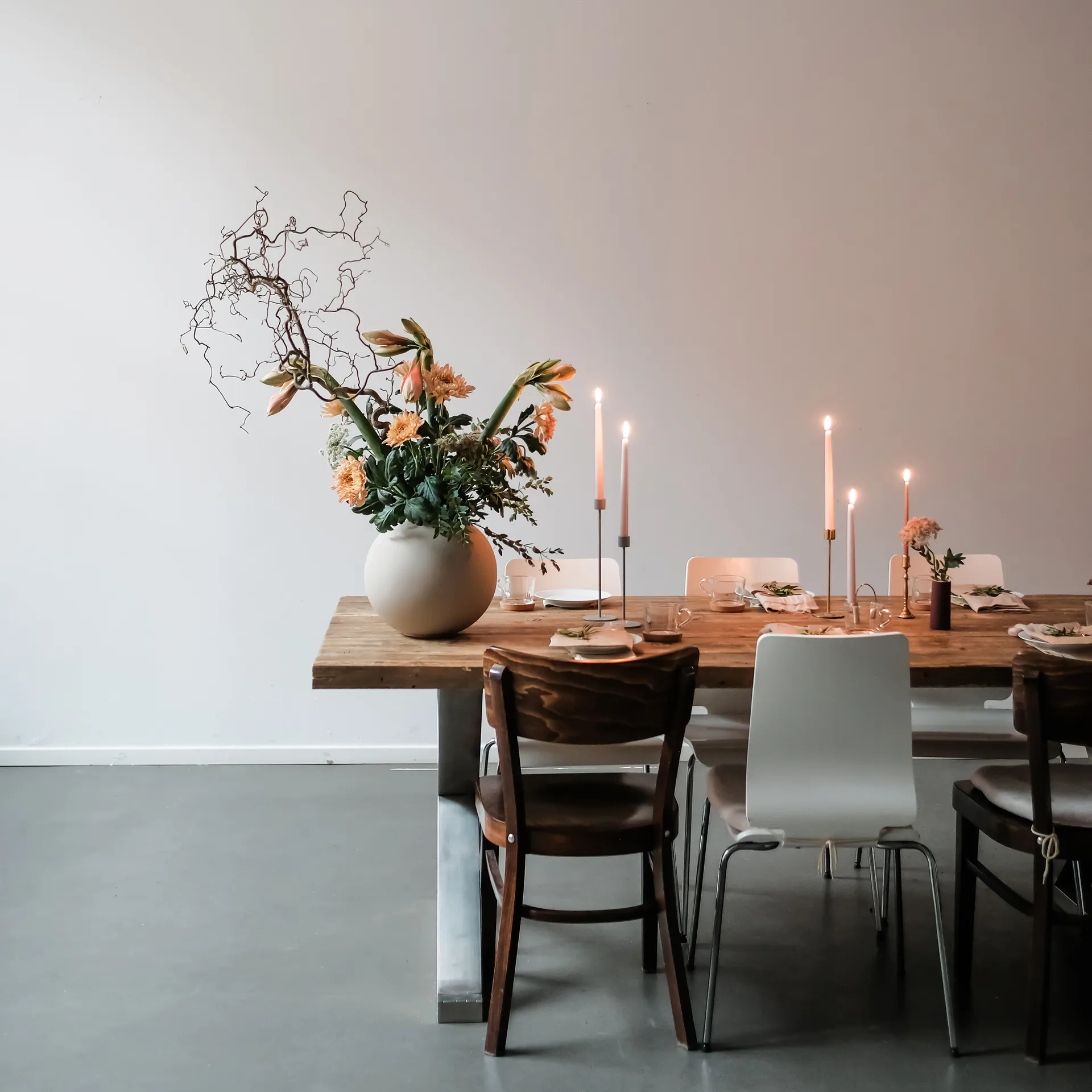 Ball vaas sand, 20 cm. Cooee Design