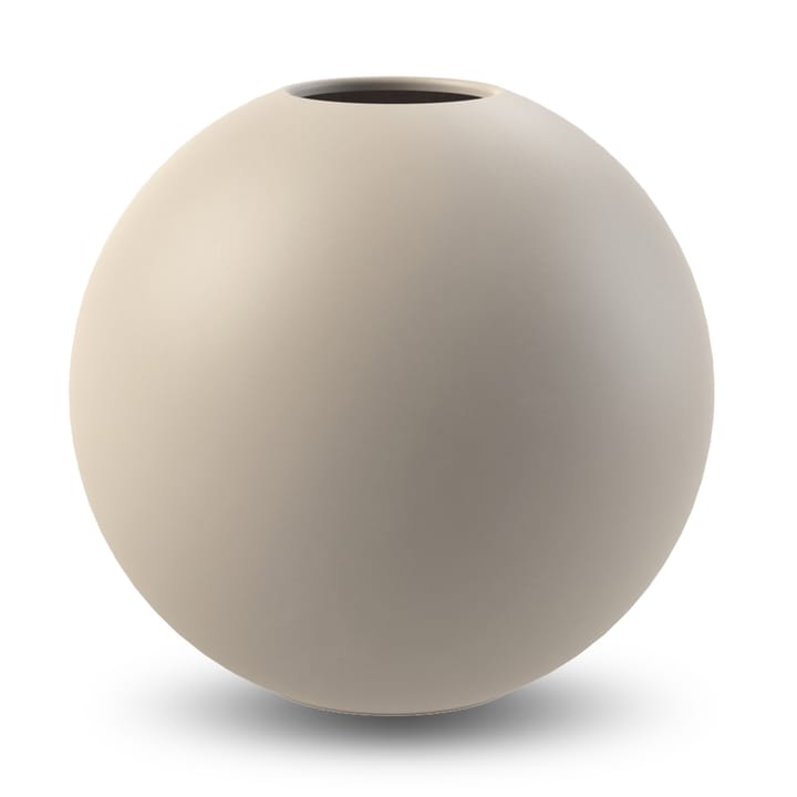 Ball vaas sand - 30 cm. - Cooee Design