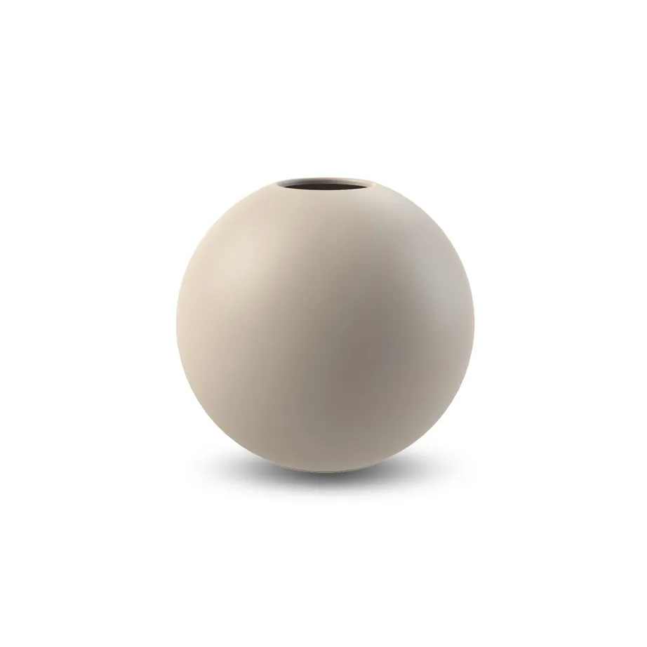 Ball vaas sand, 8 cm. Cooee Design