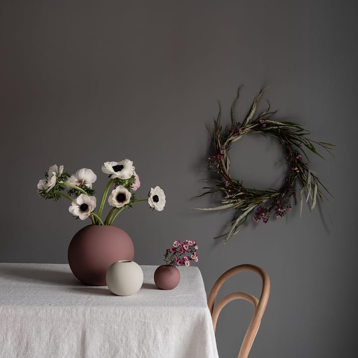 Ball vaas shell, 10 cm Cooee Design