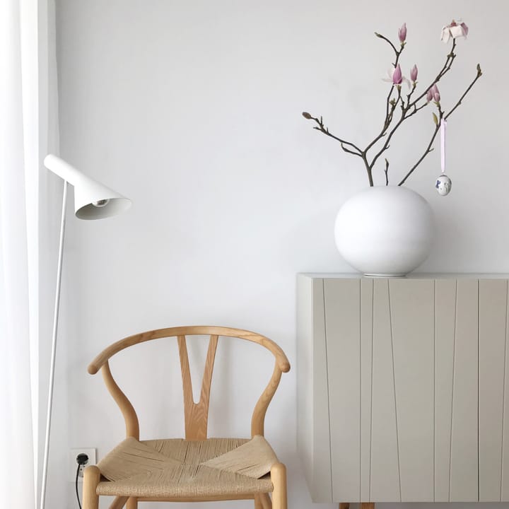 Ball vaas white, 30 cm. Cooee Design