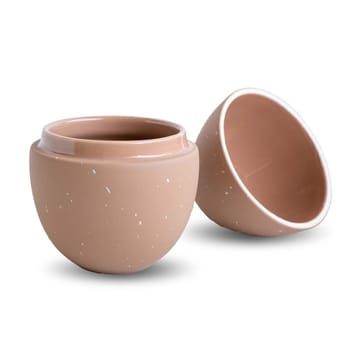 Bonbonnière kom 14 cm - Cafe au lait-shell - Cooee Design