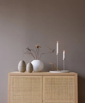 Bonbonnière kom 14 cm - Sand-shell - Cooee Design