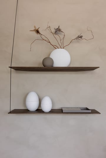 Bonbonnière kom 14 cm - White-mud - Cooee Design