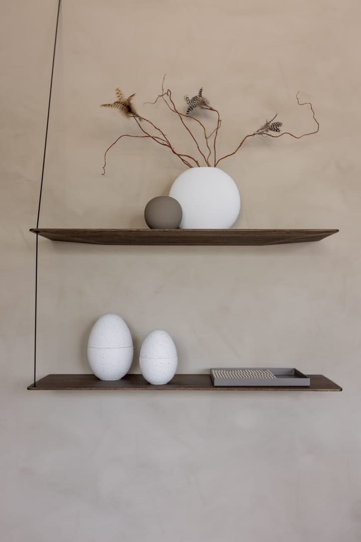 Bonbonnière kom 14 cm, White-mud Cooee Design