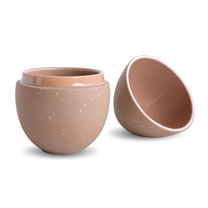 Bonbonnière kom 18 cm, Cafe au lait-shell Cooee Design