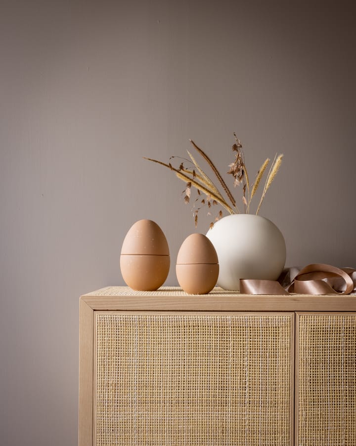 Bonbonnière kom 18 cm, Cafe au lait-shell Cooee Design