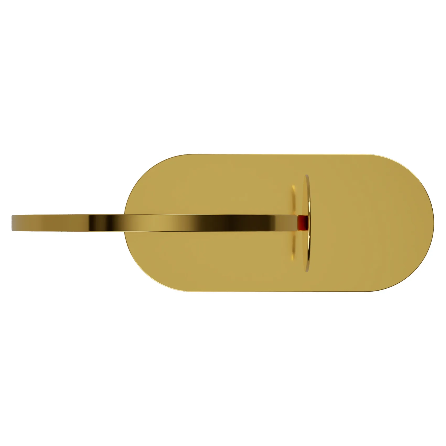 Book Ring boekensteun 10 cm, Messing Cooee Design