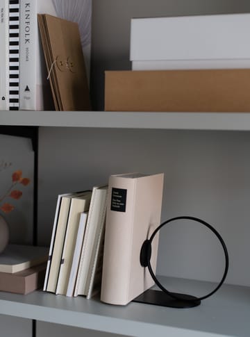 Book Ring boekensteun 10 cm - Zwart - Cooee Design