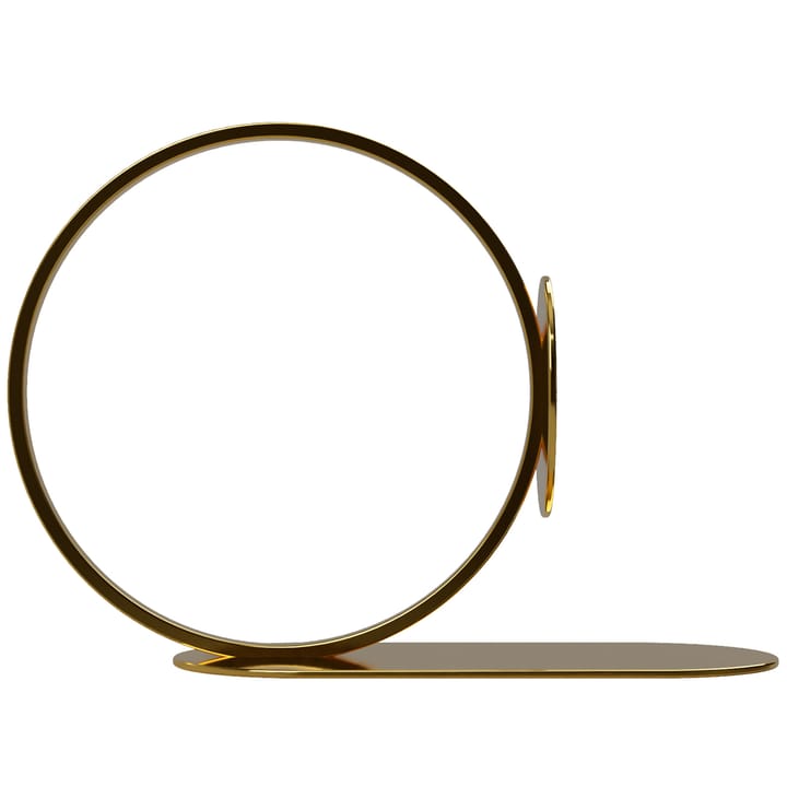 Book Ring boekensteun 15 cm, Messing Cooee Design