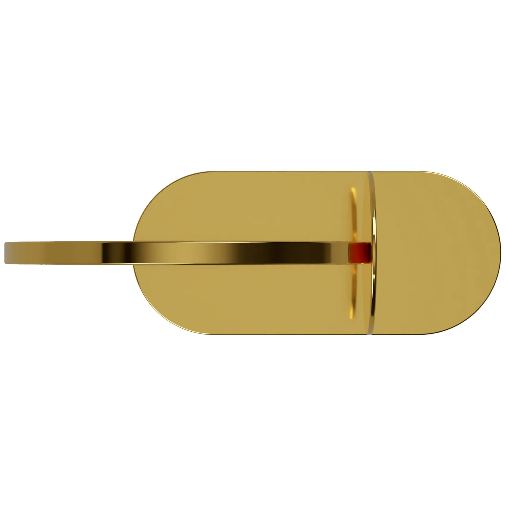 Book Ring boekensteun 15 cm, Messing Cooee Design