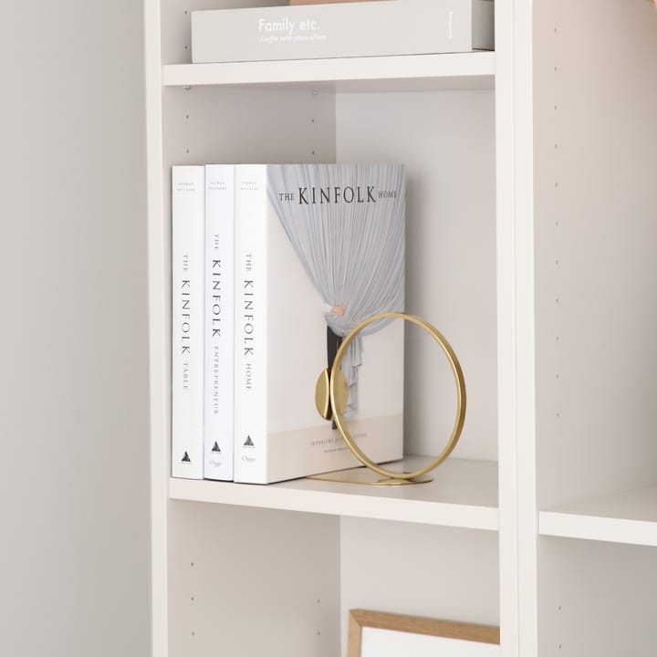 Book Ring boekensteun 15 cm, Messing Cooee Design
