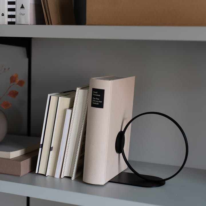 Book Ring boekensteun 15 cm, Zwart Cooee Design