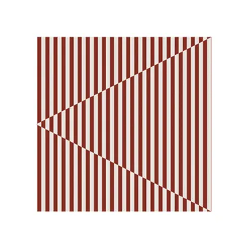 Broken Lines servet 33x33 cm 20-pack - Berry-white - Cooee Design