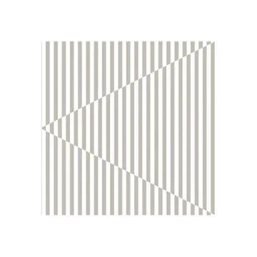 Broken Lines servet 33x33 cm 20-pack - Sand-white - Cooee Design