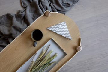 Broken Lines servet 33x33 cm 20-pack - Sand-white - Cooee Design
