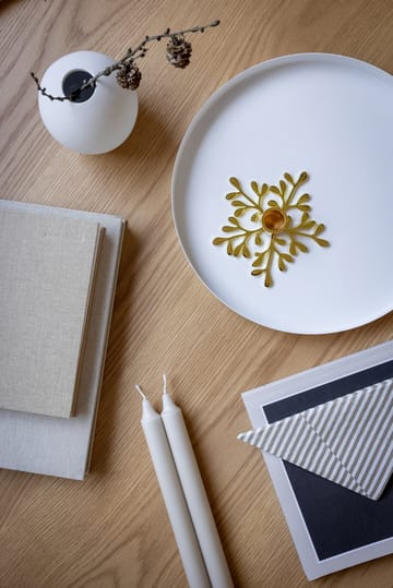 Broken Lines servet 33x33 cm 20-pack - Sand-white - Cooee Design