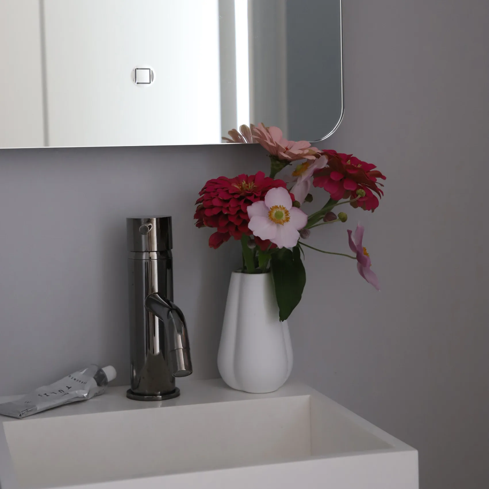 Clover vaas 11 cm, White Cooee Design