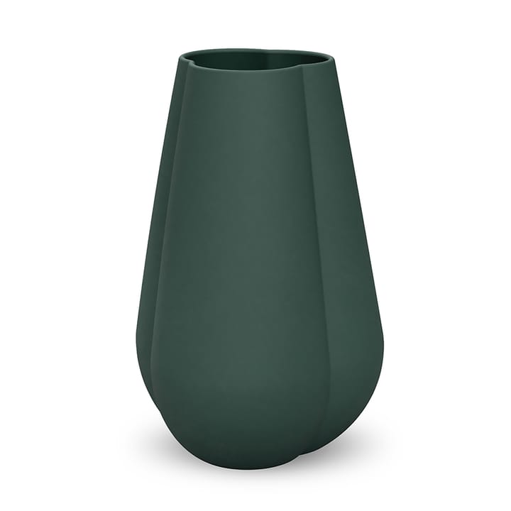 Clover vaas 18 cm, Dark green Cooee Design