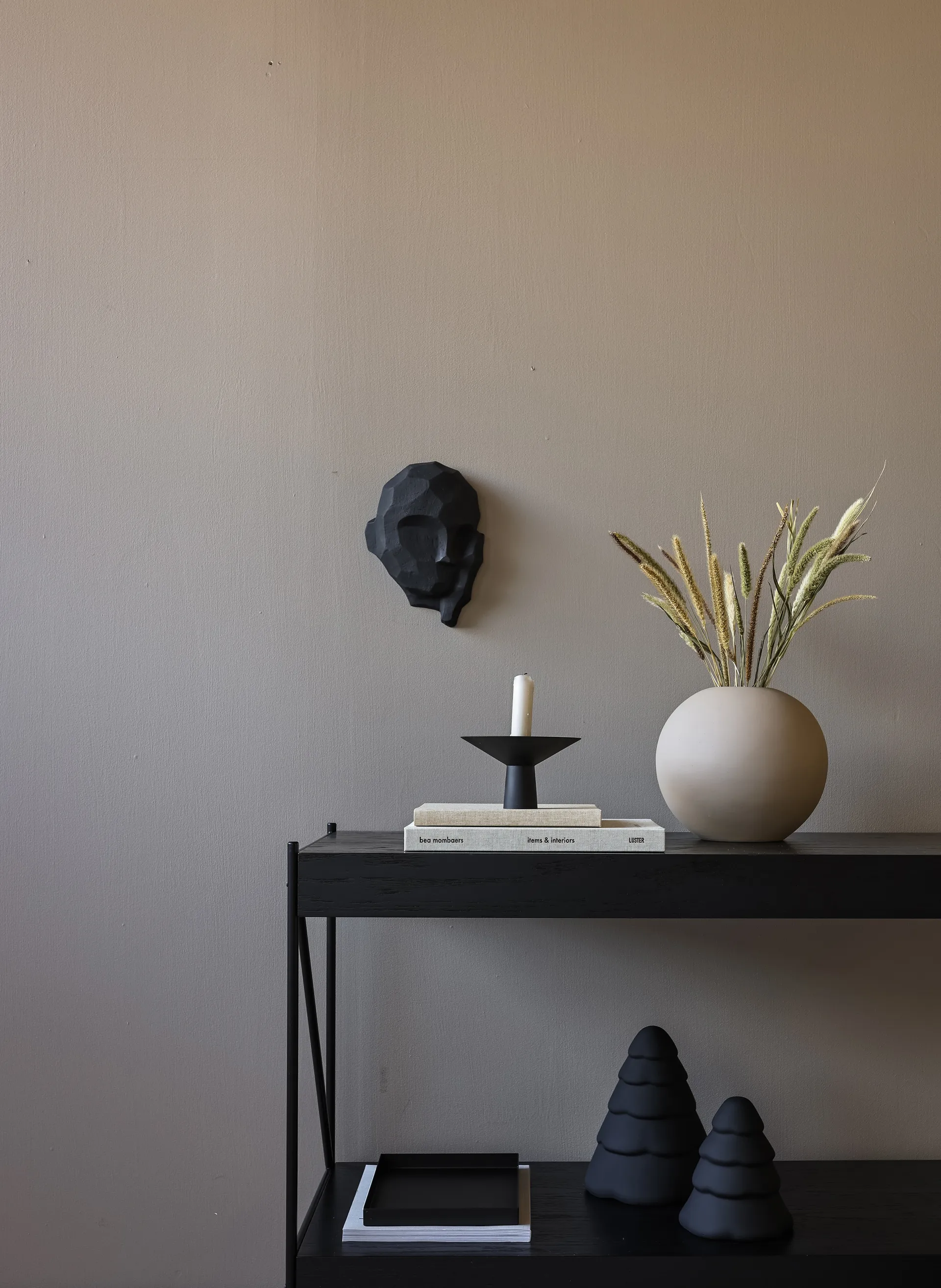 Cooee dienblad 24,5 cm, Black Cooee Design