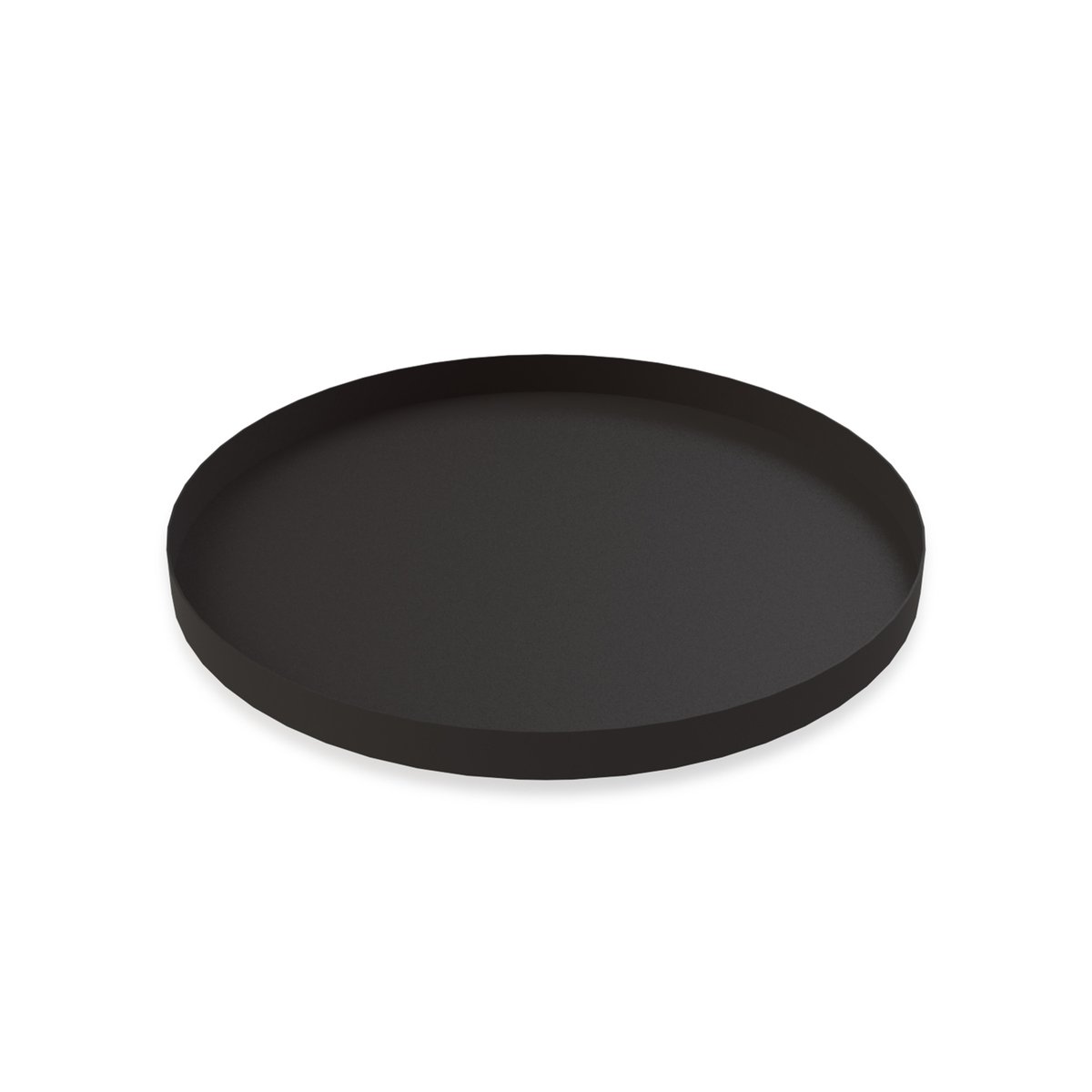 Cooee Design Cooee dienblad 30 cm. rond black (zwart)