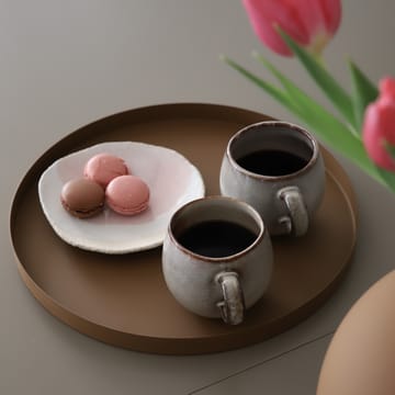 Cooee dienblad 30 cm. rond - Coconut - Cooee Design