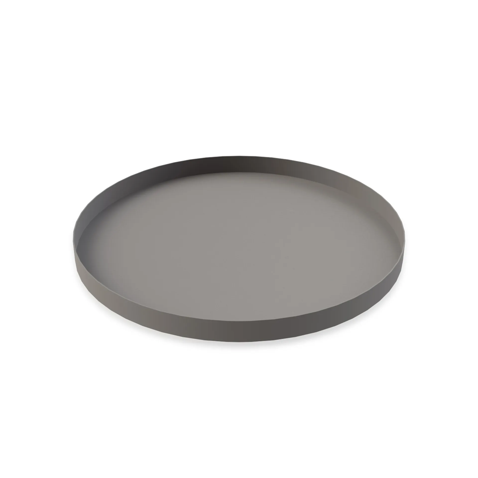 Cooee dienblad 30 cm. rond, grey (grijs) Cooee Design