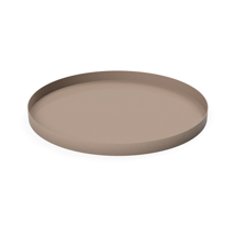Cooee Design Cooee dienblad 30 cm. rond Taupe | Scandinavisch Interieur | Dienbladen | Grijs