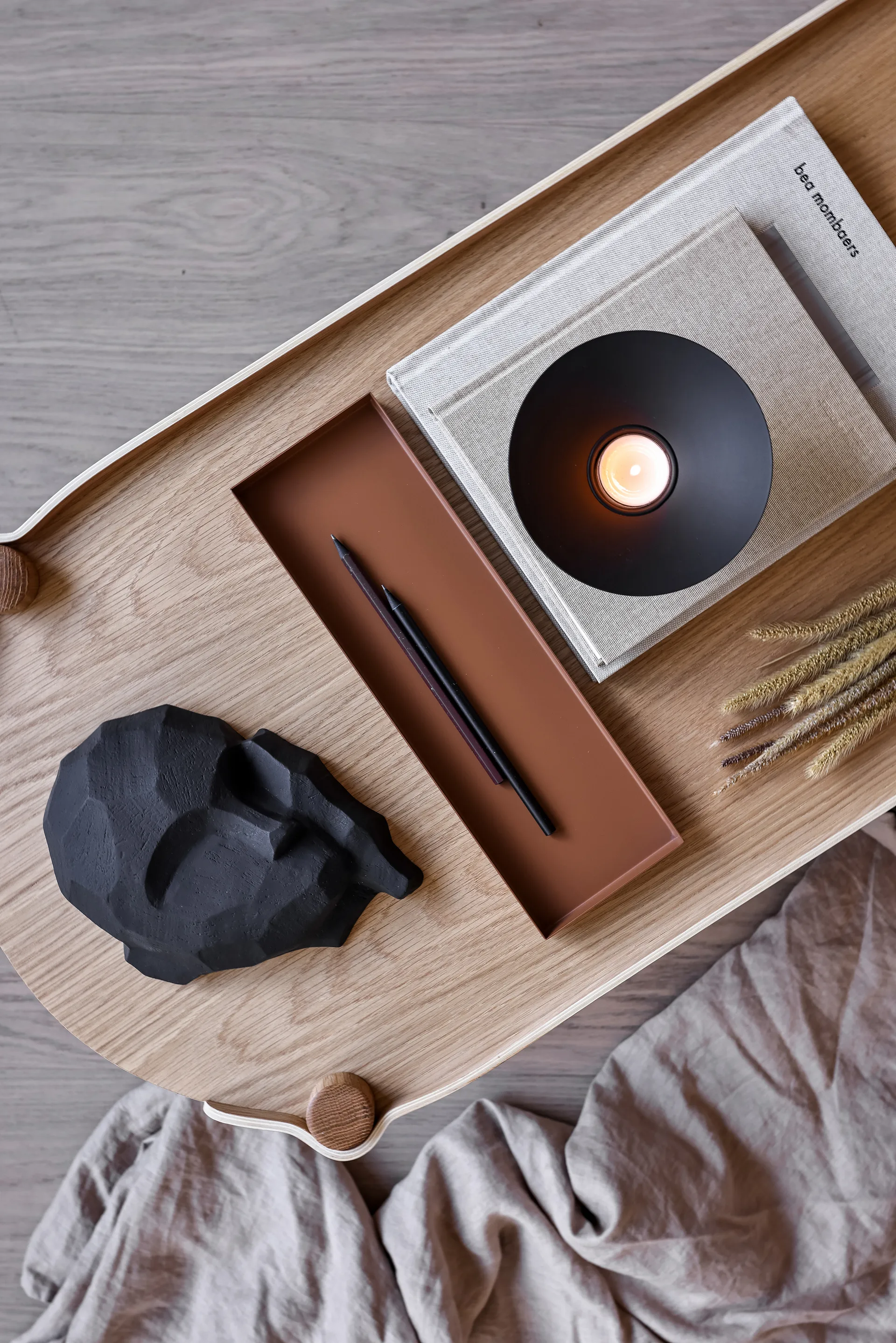 Cooee dienblad 32 cm., Coconut Cooee Design