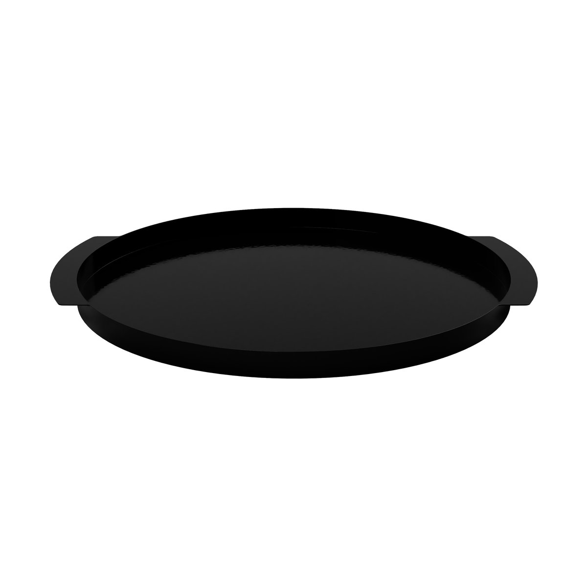 Cooee Design Cooee dienblad rond o35 cm Black | Scandinavisch Interieur | Dienbladen | Zwart
