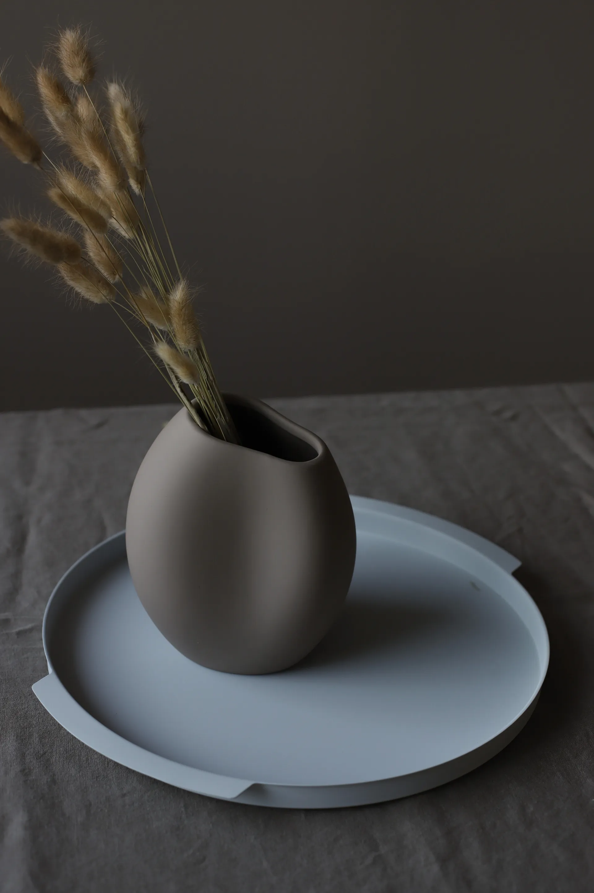 Cooee dienblad rond Ø35 cm, Pale blue Cooee Design