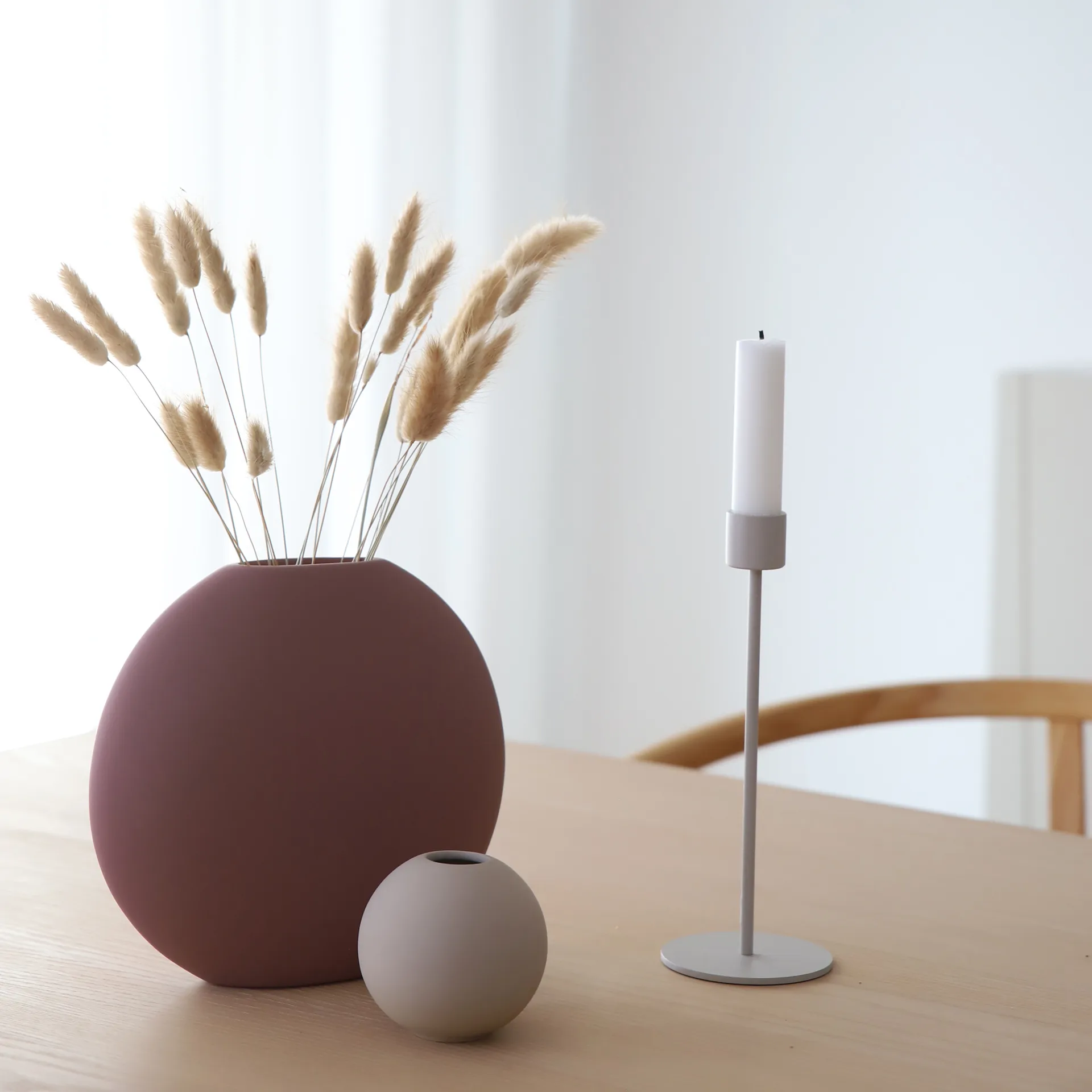 Cooee kandelaar 21 cm., sand (beige) Cooee Design