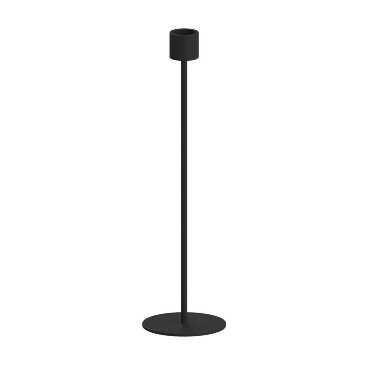 Cooee Design Cooee kandelaar 29 cm. black (zwart) | Scandinavisch Interieur | Kandelaars | Zwart